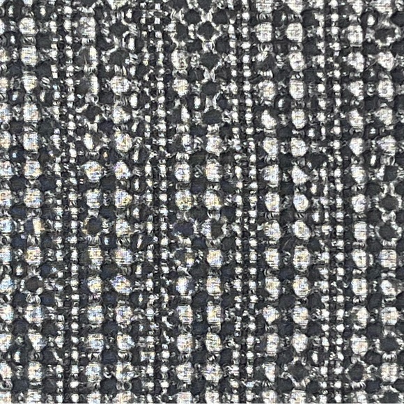 Pottery Barn Pillow Cover 24” Black Honeycomb Zipper Cotton Lined Euro - Picture 5 of 11